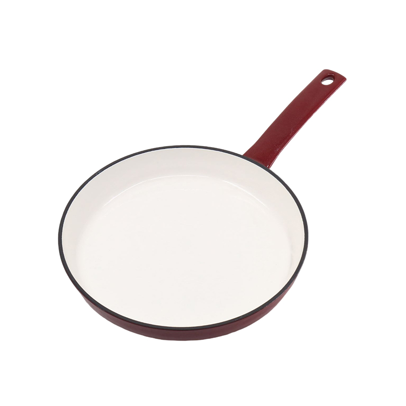 YFFRB26010 Enamel Cast Iron Frying Pan